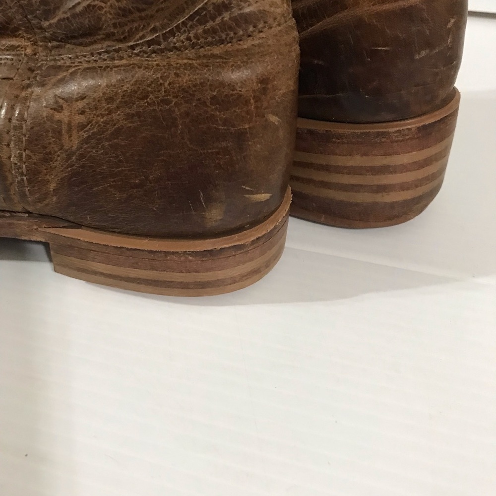 Frye Campus Brown Leather Women's Riding Boots Size 9M - Picture 12 of 12